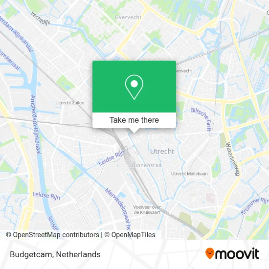 Budgetcam map