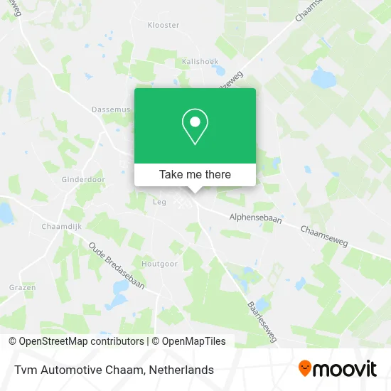 Tvm Automotive Chaam map
