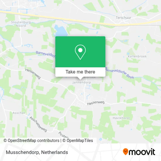 Musschendorp map