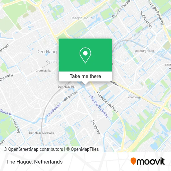 Den Haag map