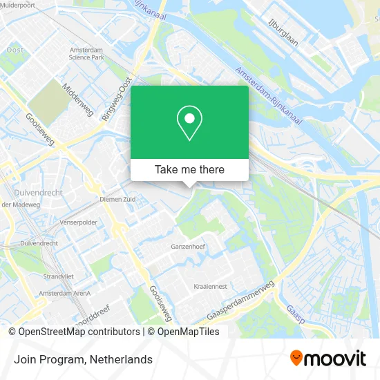 Join Program map