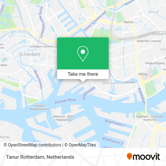 Tanur Rotterdam map