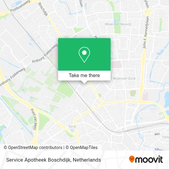 Service Apotheek Boschdijk map