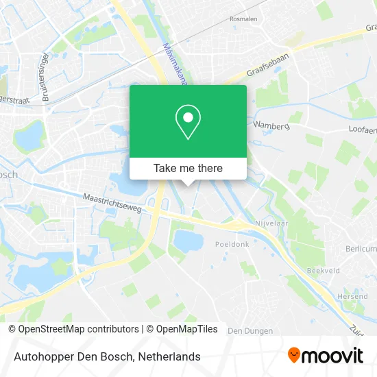 Autohopper Den Bosch Karte
