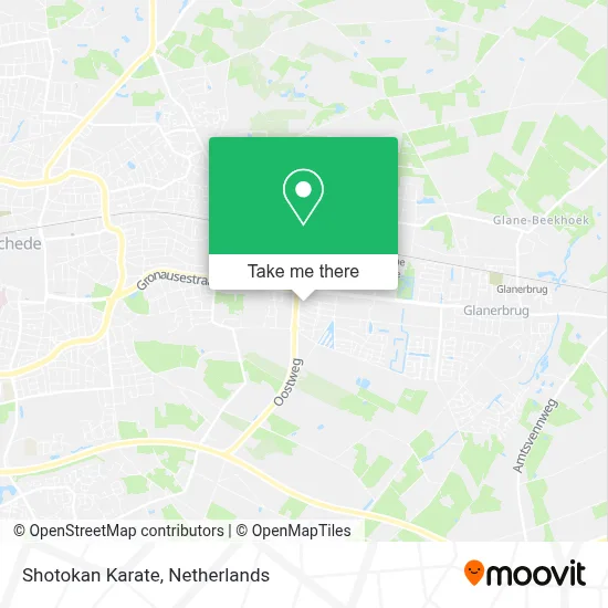 Shotokan Karate map