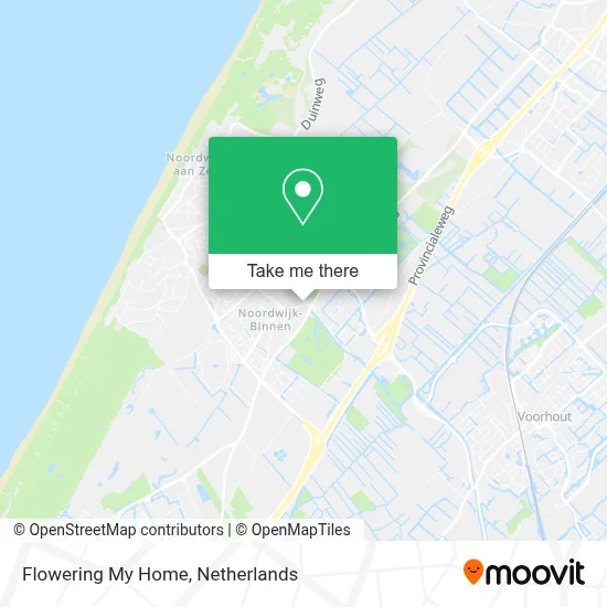 Flowering My Home map