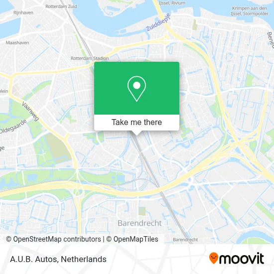 A.U.B. Autos map