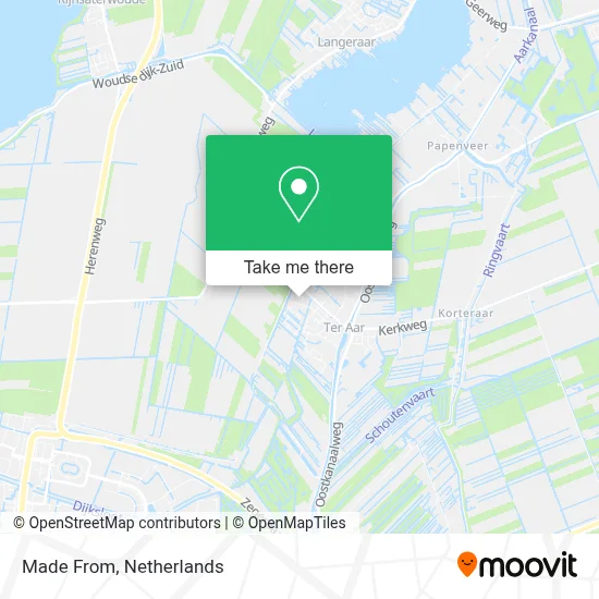 Made From map