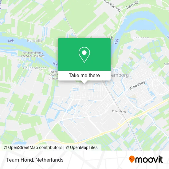 Team Hond map