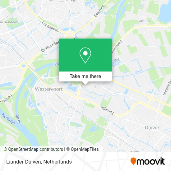 Liander Duiven map