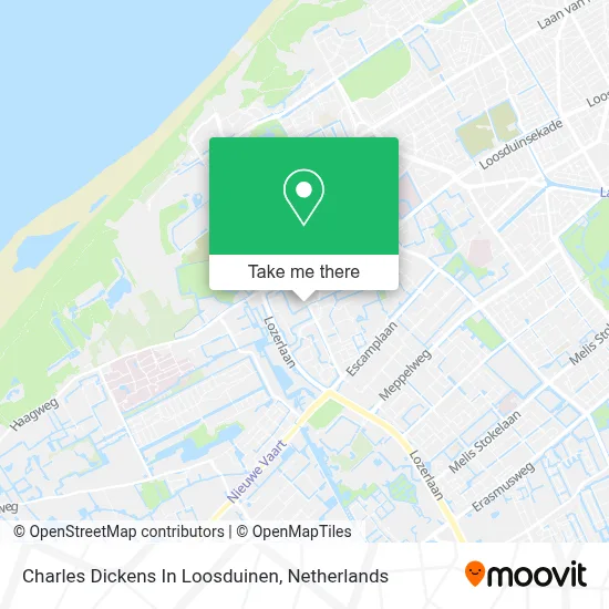 Charles Dickens In Loosduinen map