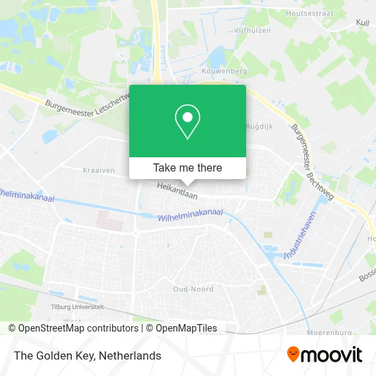 The Golden Key map