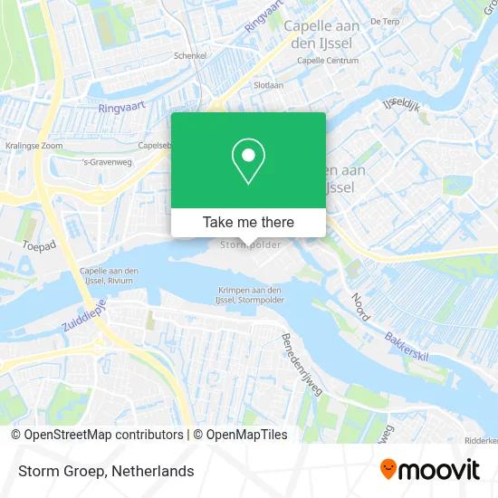 Storm Groep map