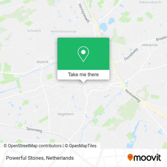 Powerful Stones map