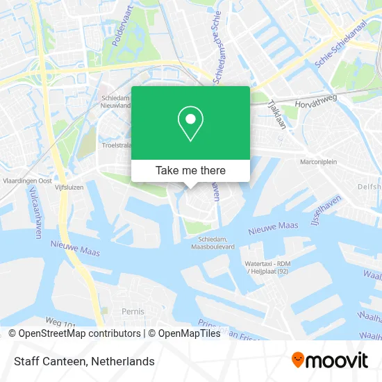 Personeelskantine map