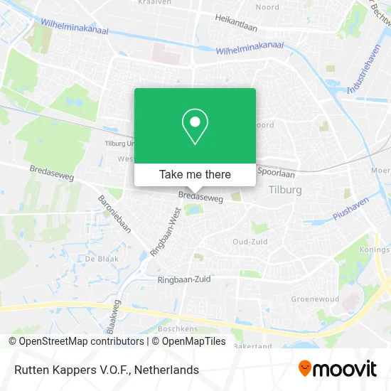 Rutten Kappers V.O.F. map