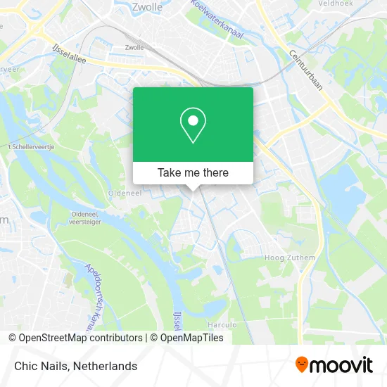 Chic Nails map
