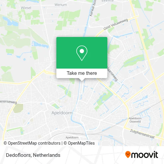 Dedofloors map