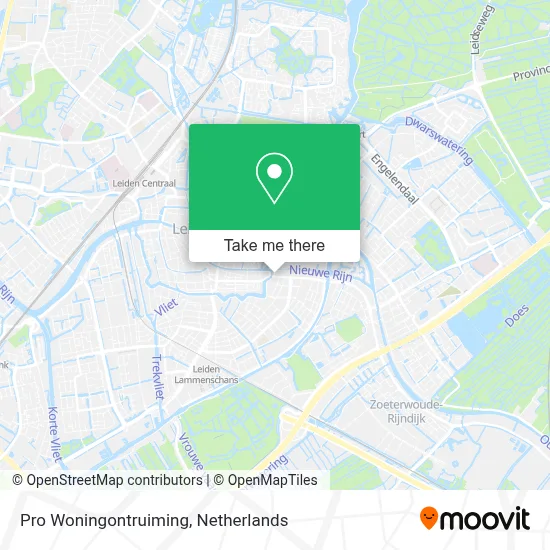Pro Woningontruiming map
