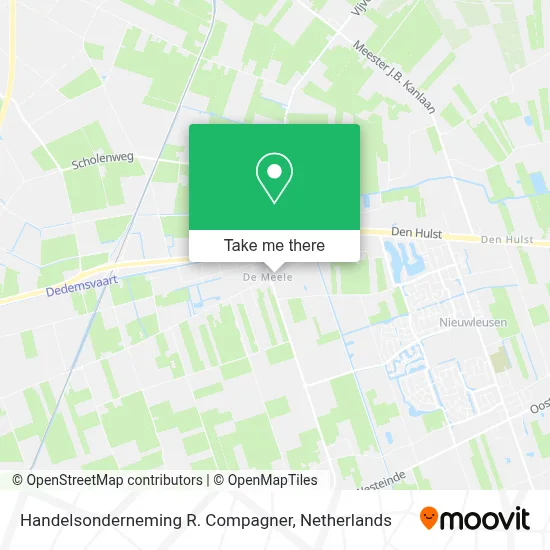 Handelsonderneming R. Compagner Karte