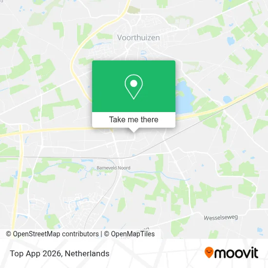 Top App 2026 map