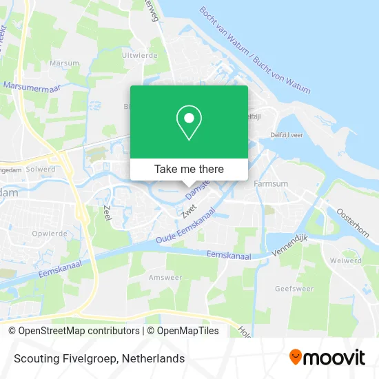Scouting Fivelgroep map