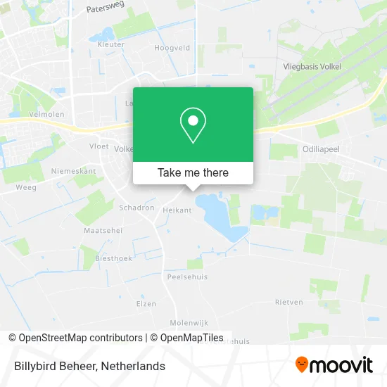 Billybird Beheer map