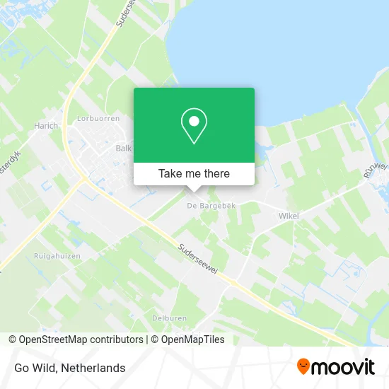 Go Wild map