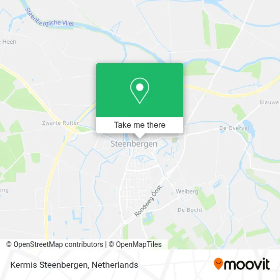 Kermis Steenbergen map