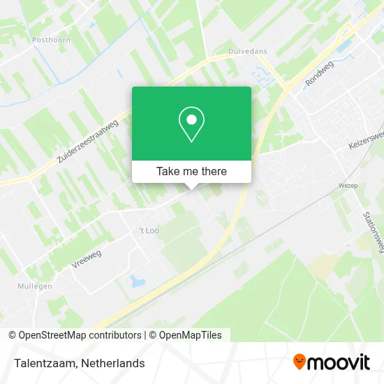 Talentzaam map