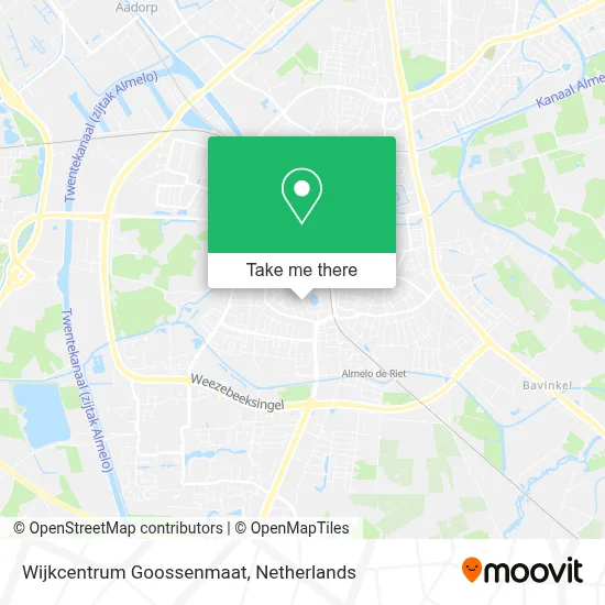Wijkcentrum Goossenmaat map