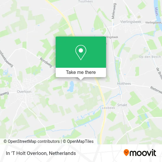 In 'T Holt Overloon map