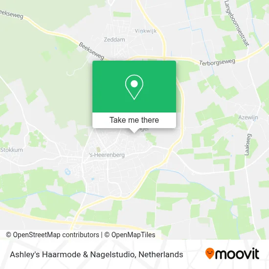 Ashley's Haarmode & Nagelstudio map