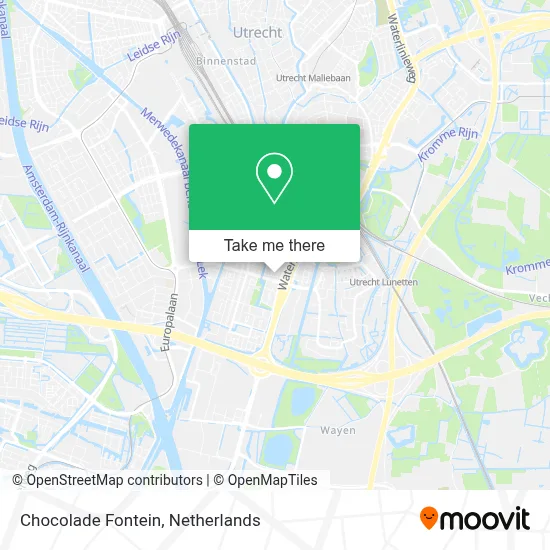 Chocolade Fontein map