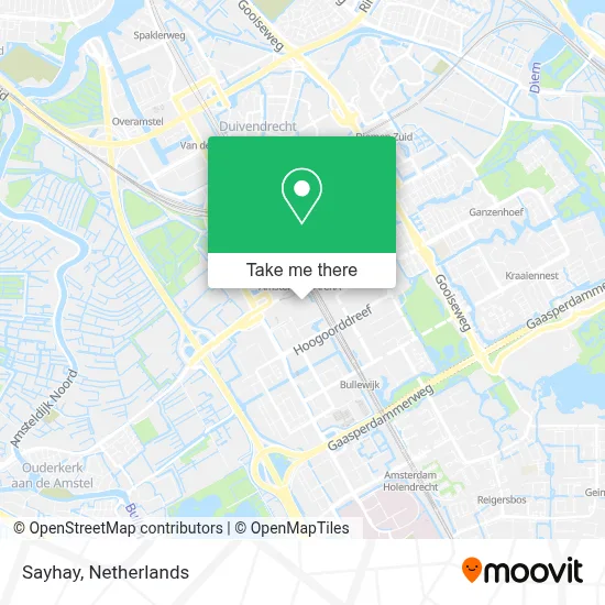 Sayhay map