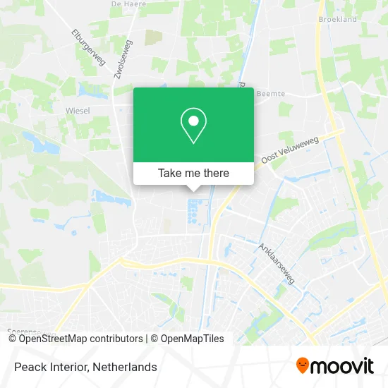 Peack Interior map