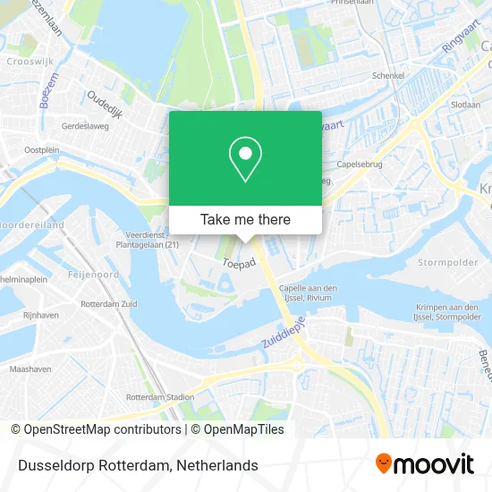 Dusseldorp Rotterdam map
