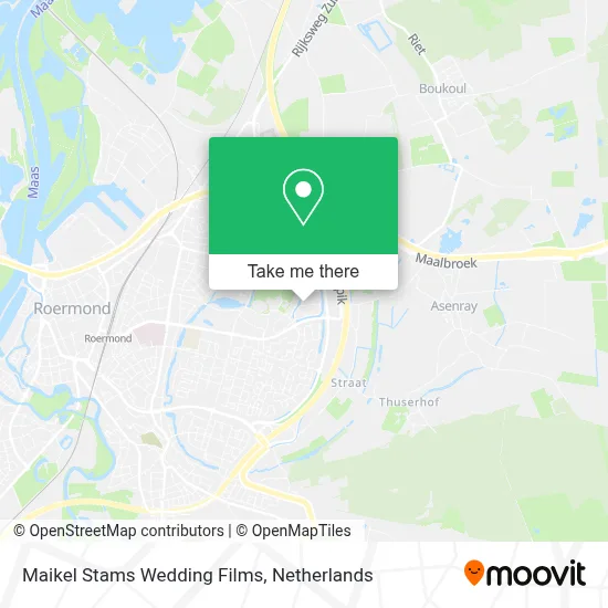Maikel Stams Wedding Films map