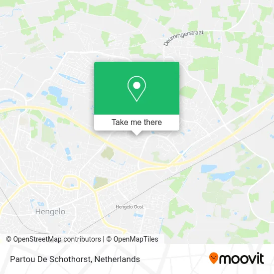 Partou De Schothorst map