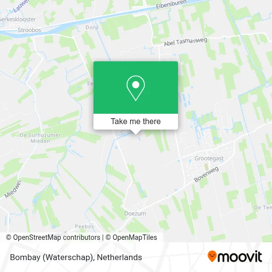 Bombay (Waterschap) map
