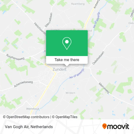 Van Gogh Air map