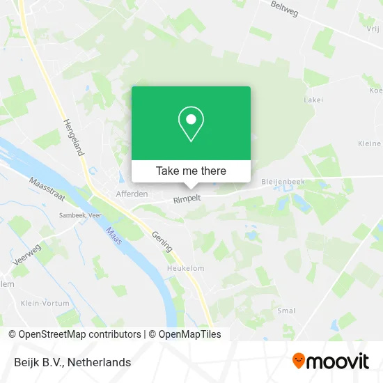 Beijk B.V. map