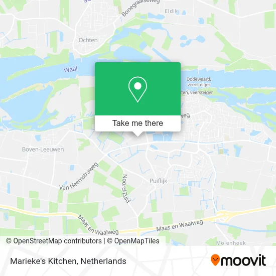 Marieke's Kitchen map