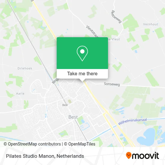 Pilates Studio Manon map