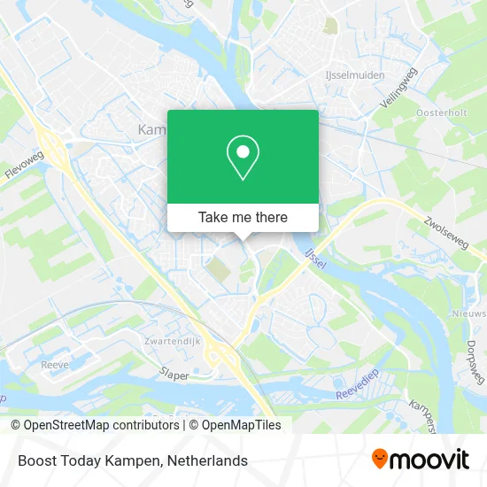 Boost Today Kampen map