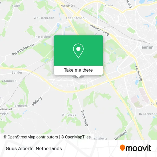 Guus Alberts map