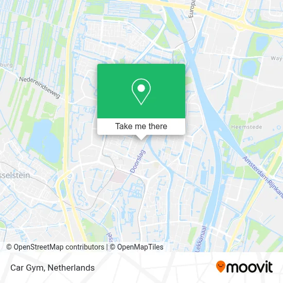 Car Gym map