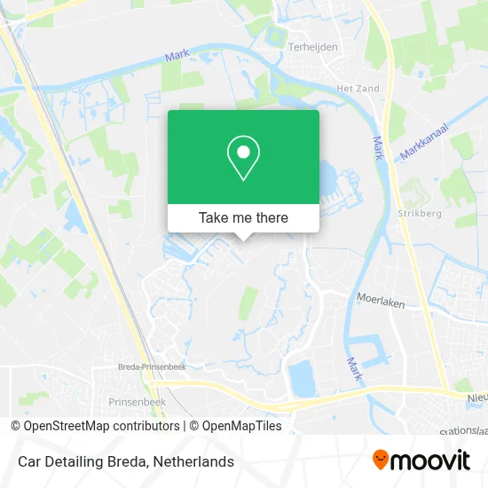 Car Detailing Breda map