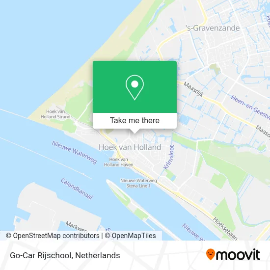 Go-Car Rijschool map