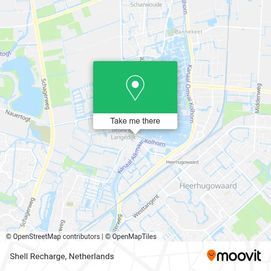 Shell Recharge map